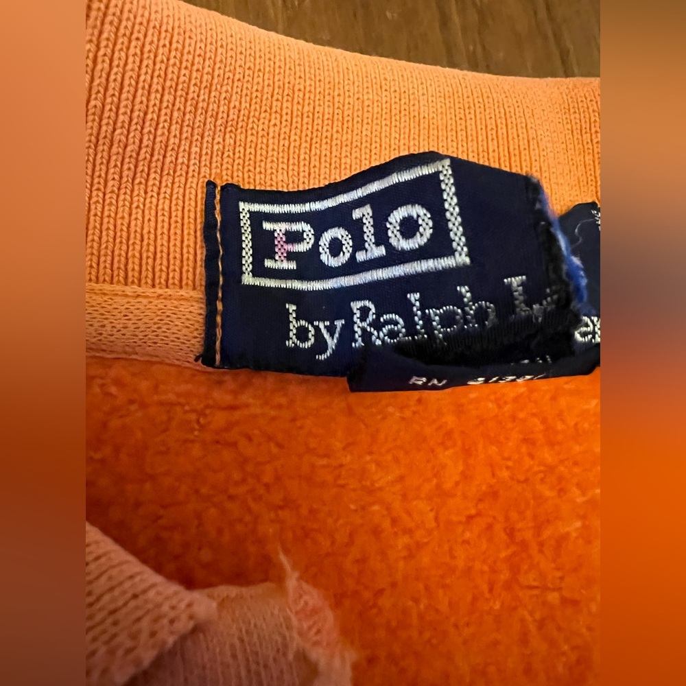 Vintage Polo Ralph Lauren Fleece Lined Polo - Picture 2 of 8